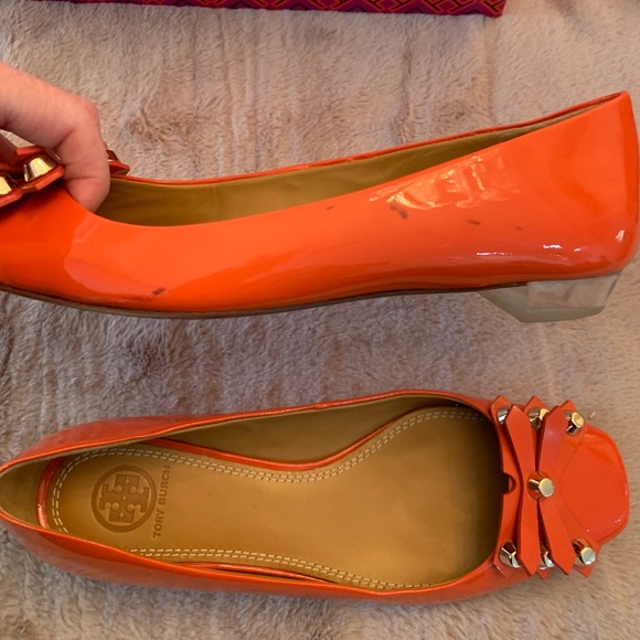 Tory Burch Patent Leather Flats - Picture 4 of 5